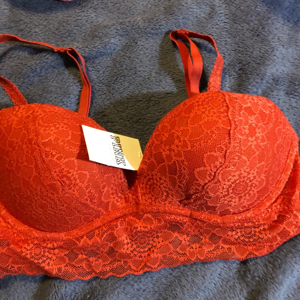 vs pink push up bra